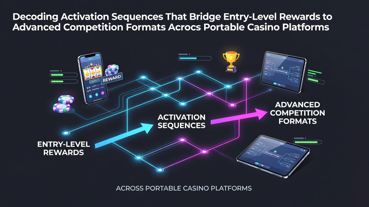 Mobile Casino Plattform mit Aktivierungssequenzen und Bonusstrukturen