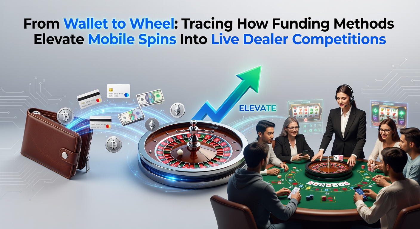 Diagram of payment methods linking mobile spins to live dealer tournament progression